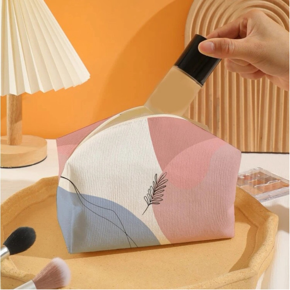 ⚠️Clearance🫧Makeup Bag Leaf Pattern Cute - Picture 4 of 4
